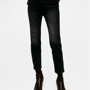 Mango Grace Black Jeans